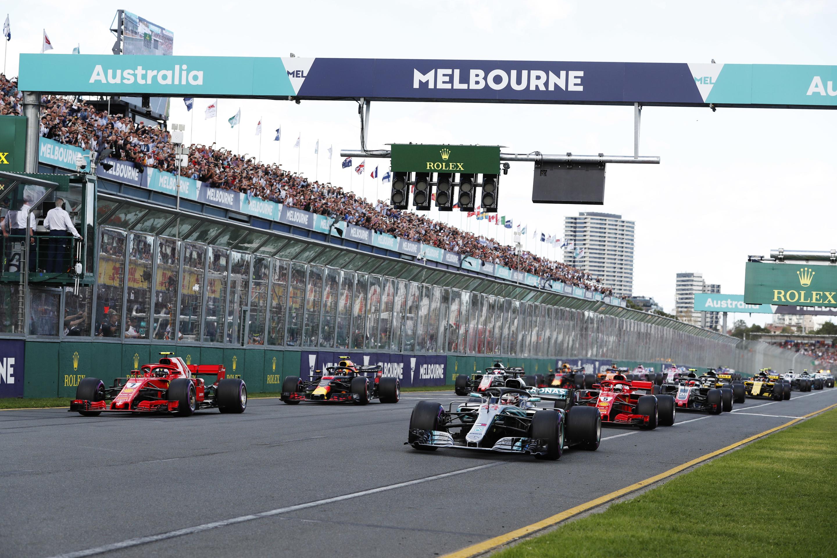 Melbourne Grand Prix race